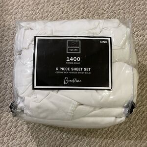 White 6 Piece Sheet Set